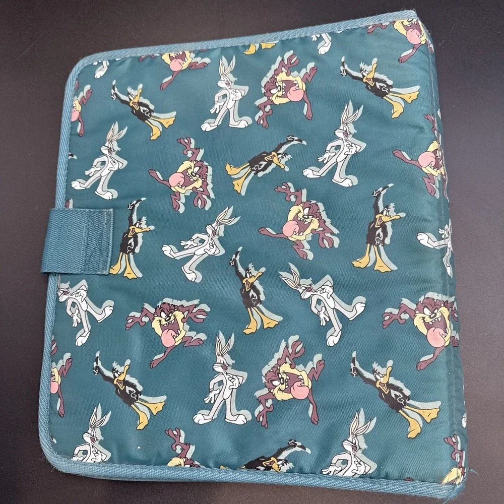 Vintage Stuart Hall WB Looney Tunes‎ Folder / Binder Organizer
